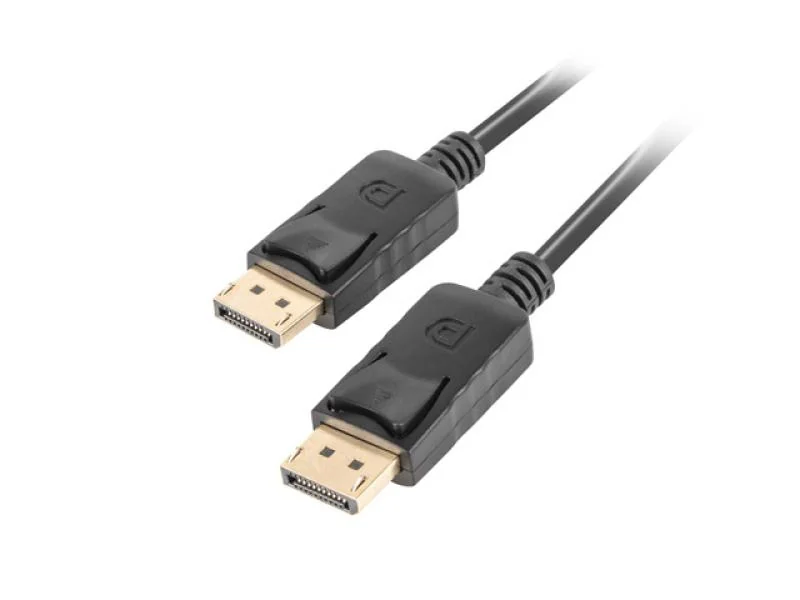 CA-DPDP-10CC-0018-BK cable Display Port M/M 1.8m 4K black Lanberg
