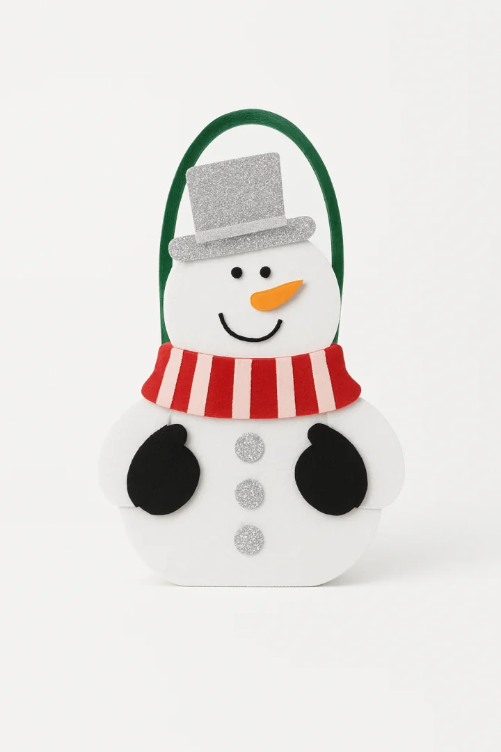 Prosop de bucatarie cu gentuta Snowman Heinner