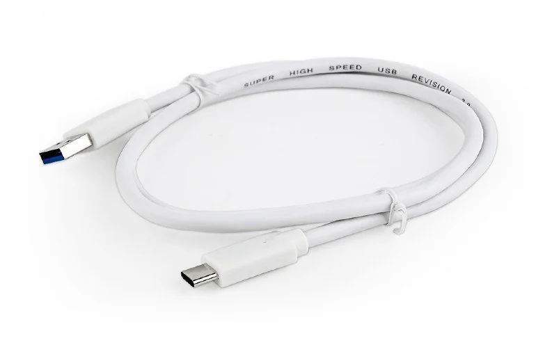 CCP-USB3-AMCM-1M-W USB 3.0 cable to type-C AM/CM 1m white Gembird