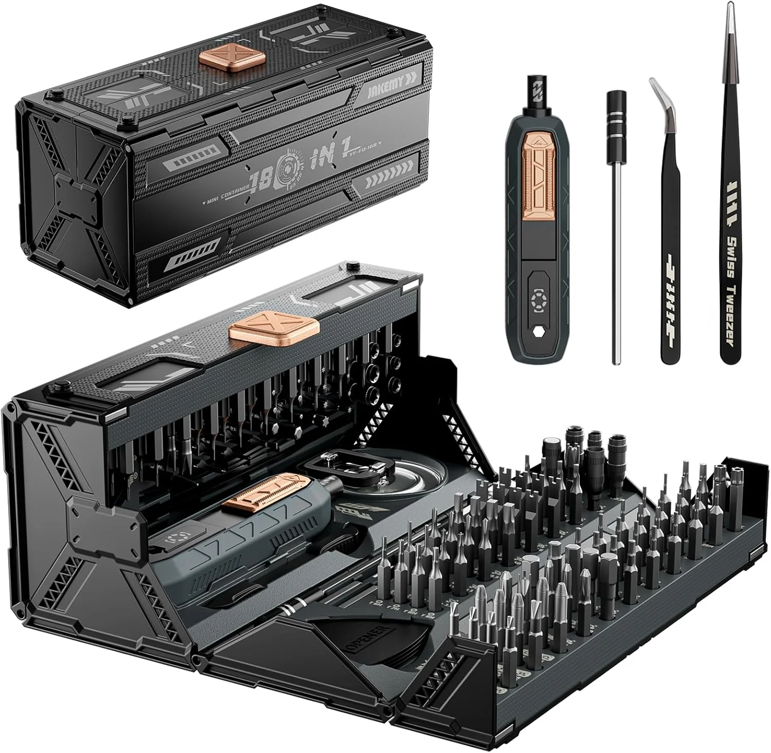 GEMBIRD TK-SD-07 Precision bit set 108 pcs