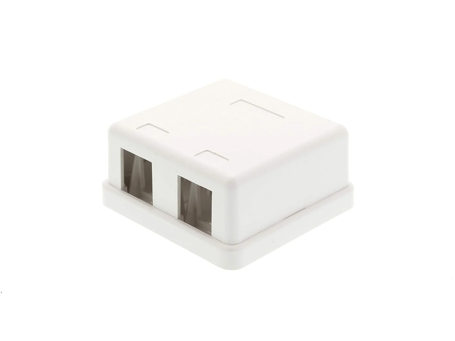 GEMBIRD NCAC-2U5E-01 CAT5E UTP 2-port surface mount box