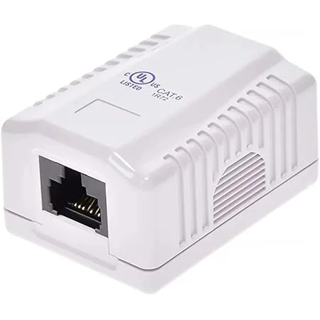 GEMBIRD NCAC-1F6-01 CAT6 FTP single port surface mount box