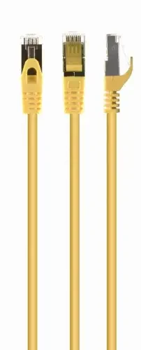 GEMBIRD PP6A-LSZHCU-Y-1M Gembird patchcord RJ45 cat. 6A SFTP LSZH 1m yellow