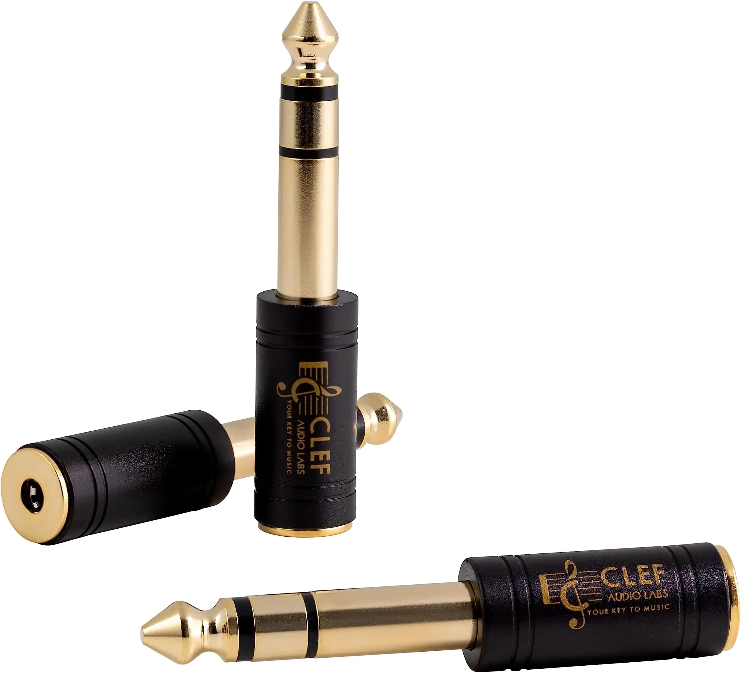 A-6.35M-3.5F 6.35 mm to 3.5 mm audio adapter plug Gembird