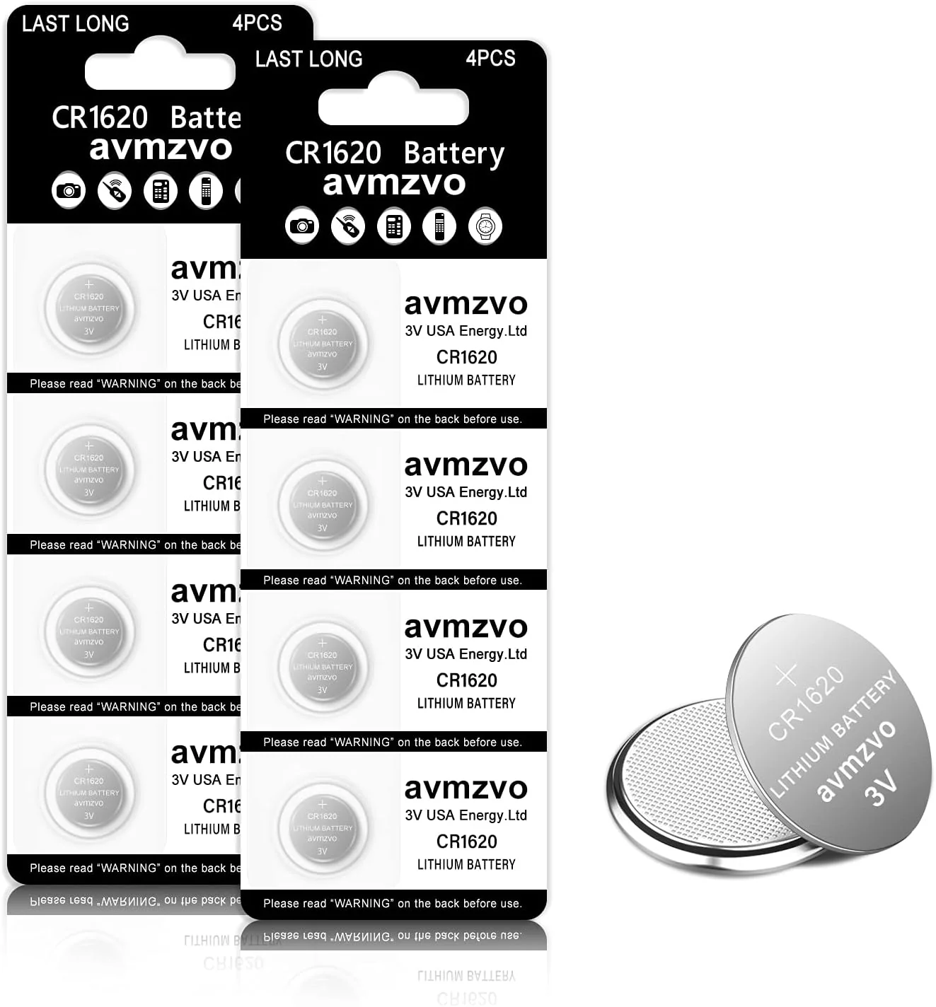 GEMBIRD EG-BA-CR1620-01 Button cell CR1620 2-pack blister