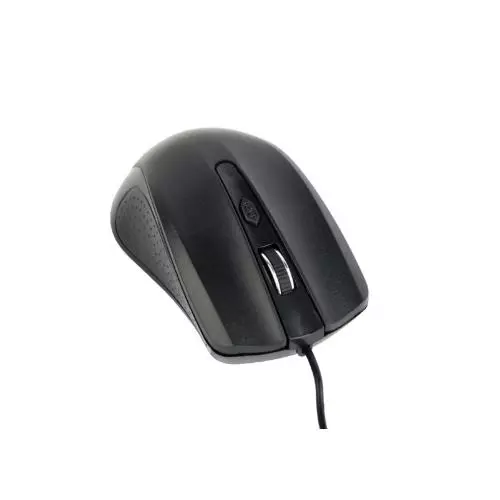 MUS-4B-01 optical mouse MUS-4B-01 1200 DPI USB Black 1.35m cable length Gembird