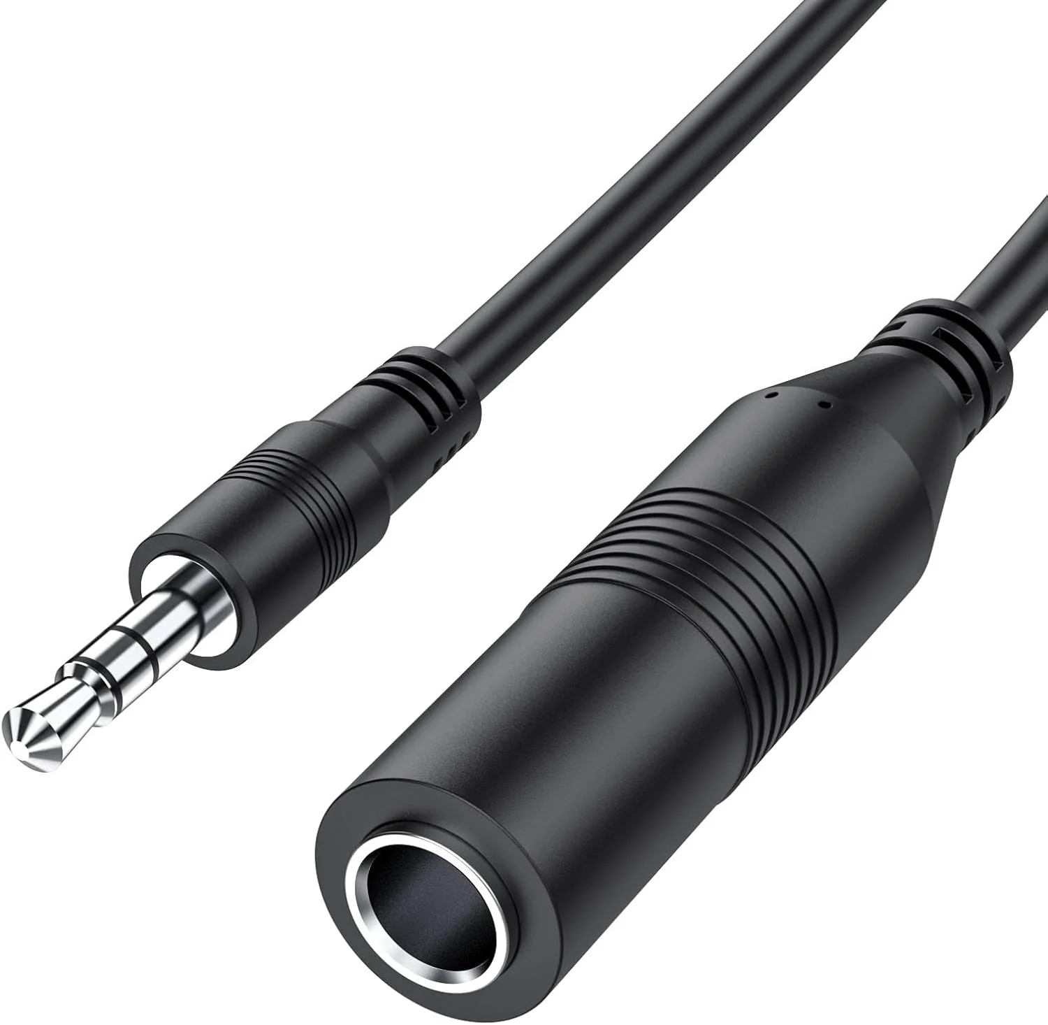 GEMBIRD A-63M35F-0.2M 6.35mm to 3.5mm audio adapter 0.2m black