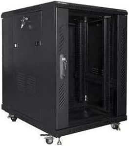 LANBERG FF01-6815-12B free-standing rack 19 self-assembly flat pack 15U/ 600x800mm black