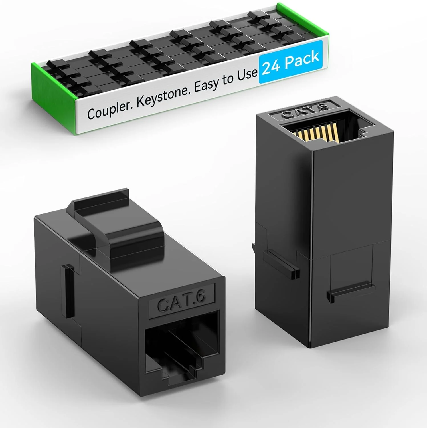 GEMBIRD NCA-LC6S-01 Gembird RJ45/RJ45 FTP shielded in-line coupler cat.6