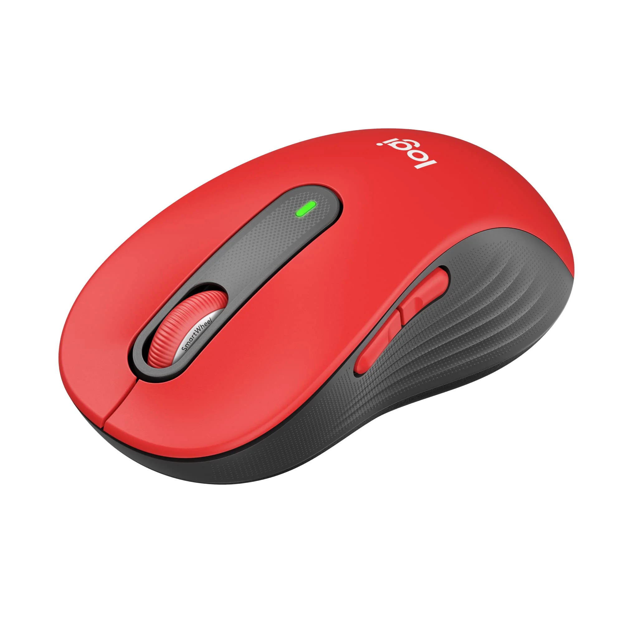 LOGITECH M190 Mouse optical 3 buttons wireless USB wireless receiver red