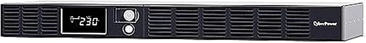 CYBERPOWER Office Rackmount Series OR600ERM1U UPS Rack AC 230V 360Watt 600VA 1-phase Ethernet RS-232 USB oc 6 1U silver