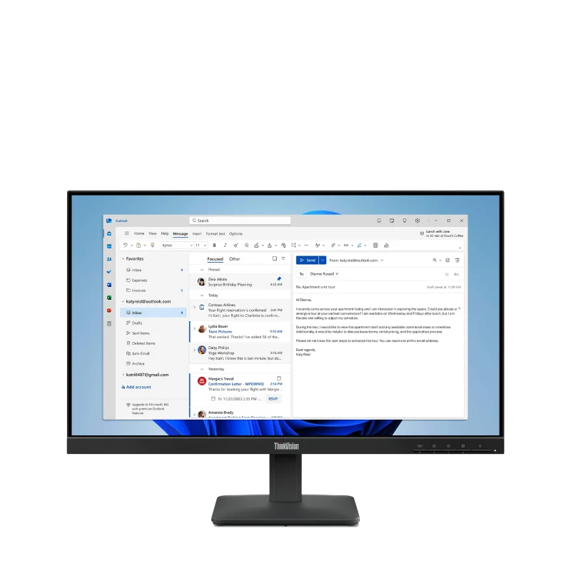 Monitor Lenovo ThinkVision S24-4e; 23.8"IPS Lenovo