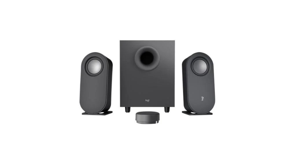 Z407 Android Edition speaker system for PC 2.1channel wireless Bluetooth USB 40 Watt Total graphite grey Logitech