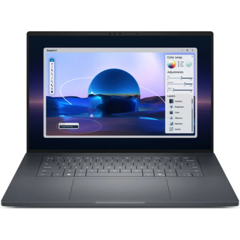 Laptop Workstation Dell Pro Max 16 Premium, cu procesor Intel Core Ultra 7 265H, 16'' IPS, 32 GB LPDDR5x, 1 TB, NVIDIA RTX PRO 2000, 8GB GDDR7, Linux