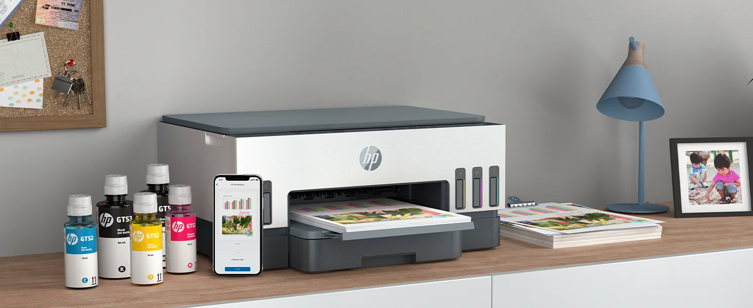 HP Smart Tank 720 All-in-One A4 Color Dual-band WiFi Print Scan Copy Inkjet 15/9ppm
