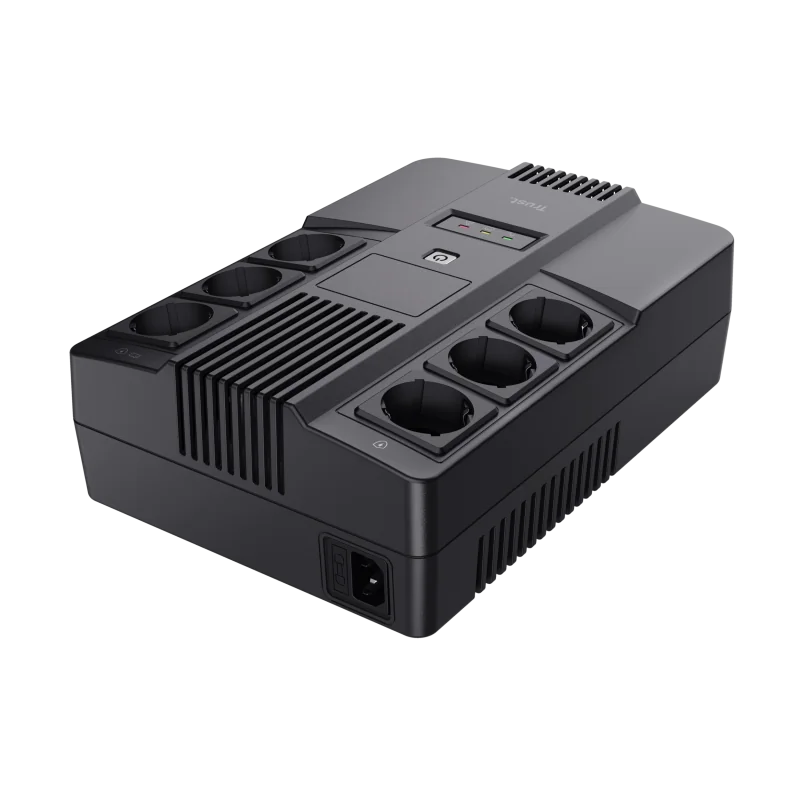 UPS Trust Maxxon 800VA, voltaj baterie 12 V, negru
