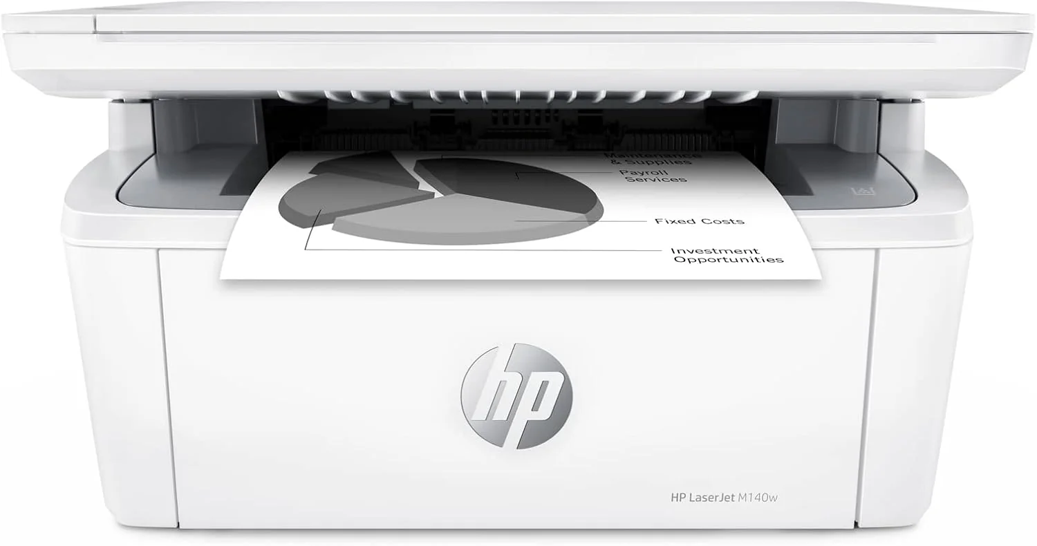HP LaserJet MFP M140w MFP Mono B/W laser A4 210x297mm A4 20ppmcopy 20ppmprint 150 sheets USB 2.0 Wi-Fi Bluetooth