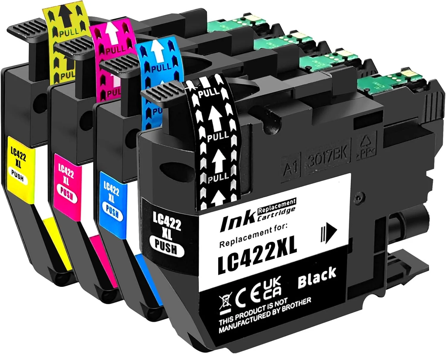 BROTHER TN-821XLY Super High Yield Yellow Toner Cartridge for EC Prints 9000 pages