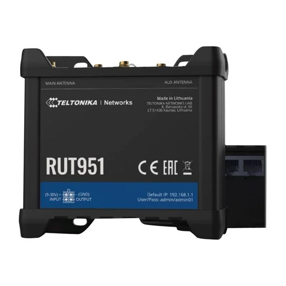 Router industrial Teltonika RUT951, 4G/LTE/3G/2G Teltonika Networks