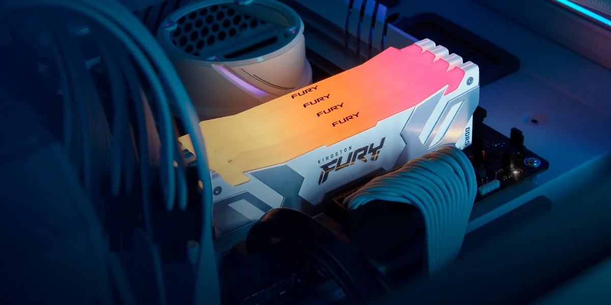 KINGSTON 16GB 6400MT/s DDR5 CL32 DIMM FURY Renegade RGB