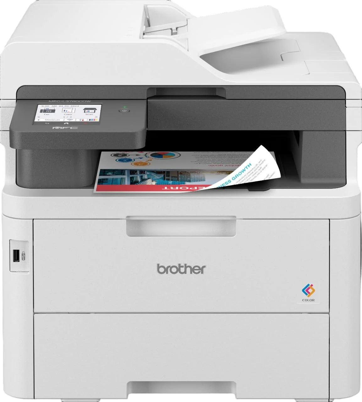 BROTHER MFC-L9670CDN MFP colour laser A4 40ppm copy 40ppm print 620 sheets USB 2.0 Gigabit LAN NFC USB 2.0 host