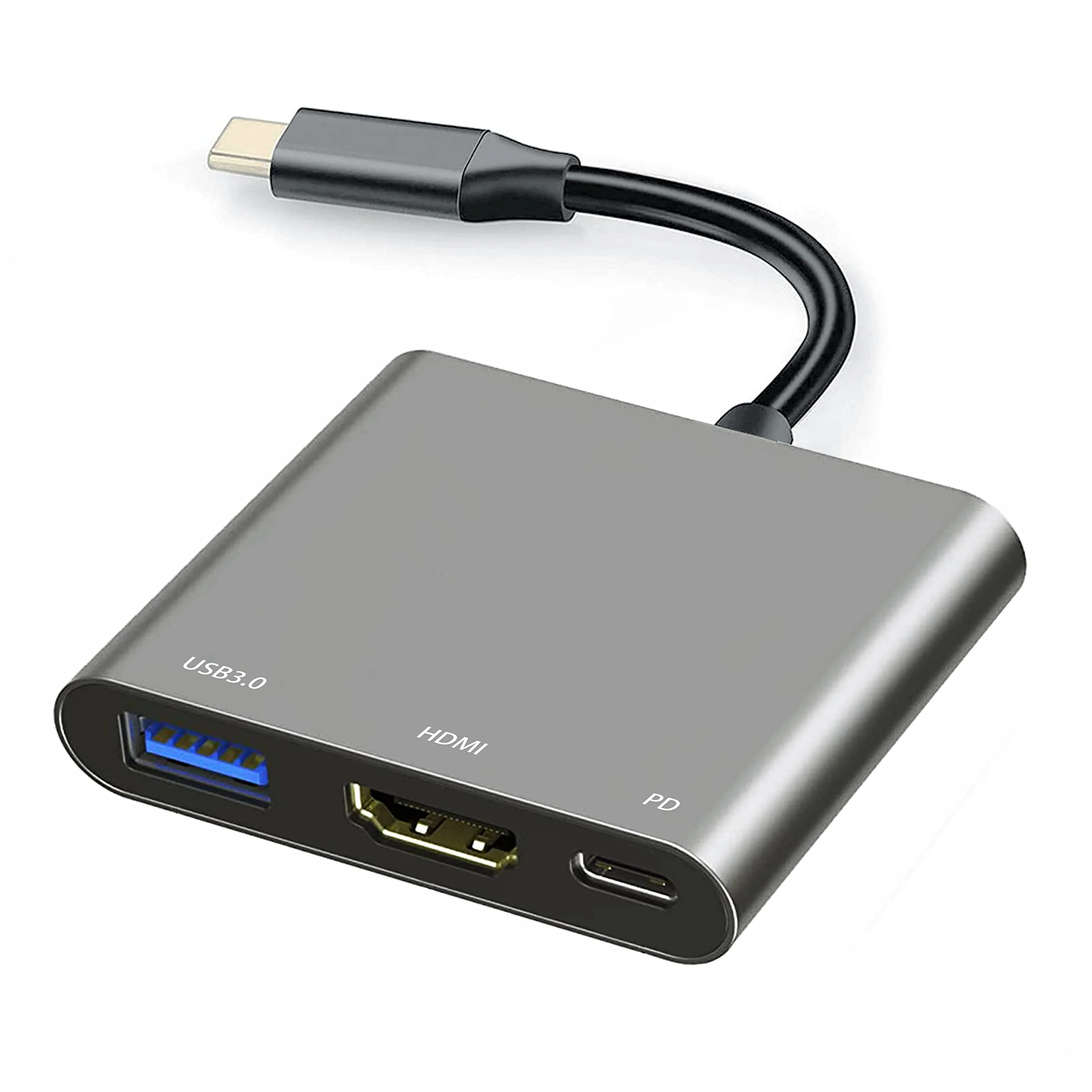 GEMBIRD USB Type-C to HDMI adapter cable 4K60Hz 15cm black