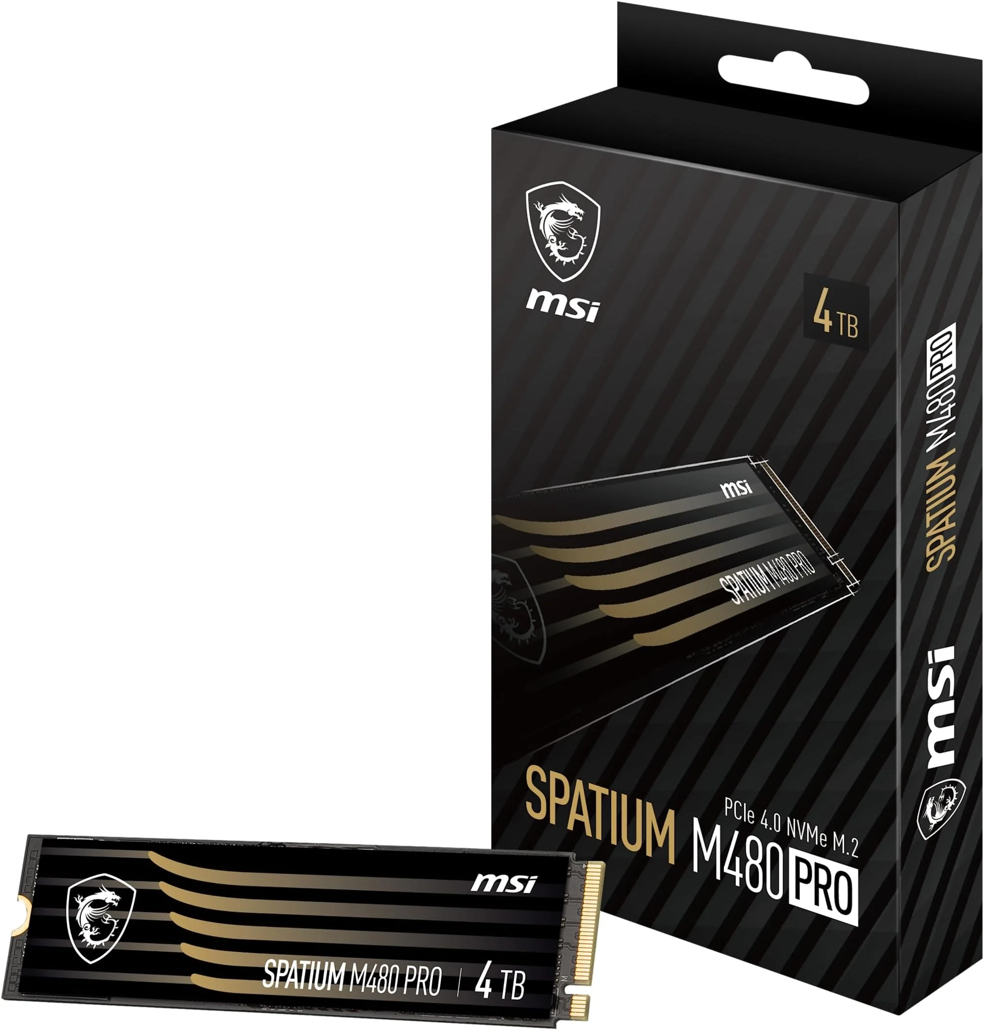 MSI SPATIUM M461 1TB SSD PCIe 4.0 NVMe M.2
