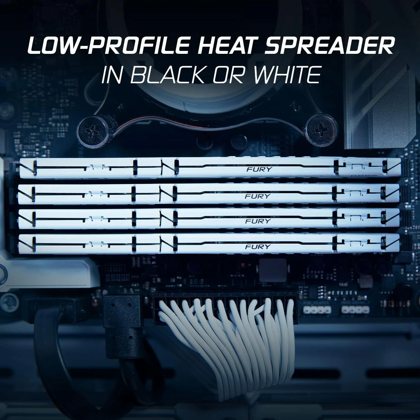 KINGSTON FURY Beast 16GB DIMM 5600MT/s DDR5 CL36 White RGB EXPO