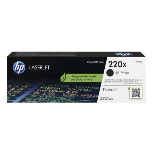 220X Black Original LaserJet Toner Cartridge HP
