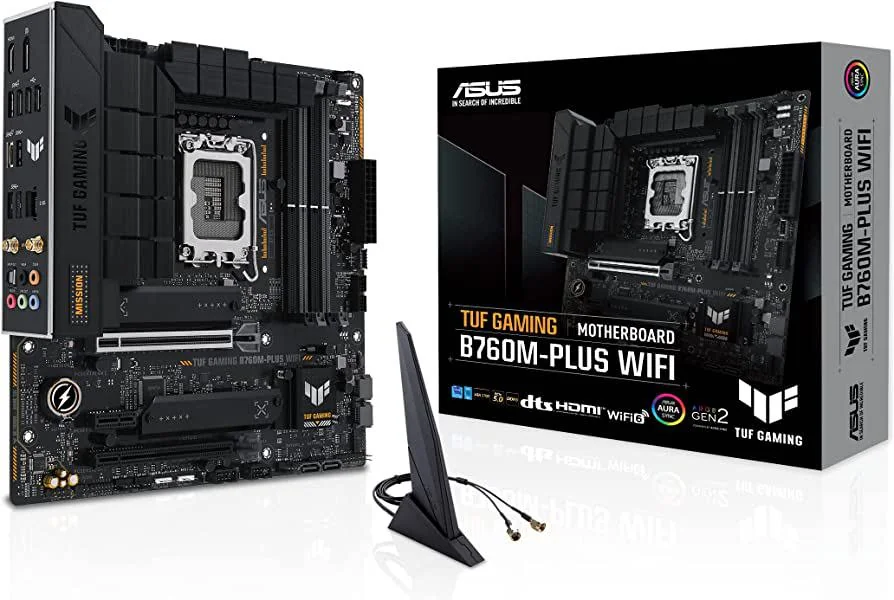 ASUS TUF GAMING B760-PLUS WIFI LGA1700 4xDDR5 HDMI DP USB ATX