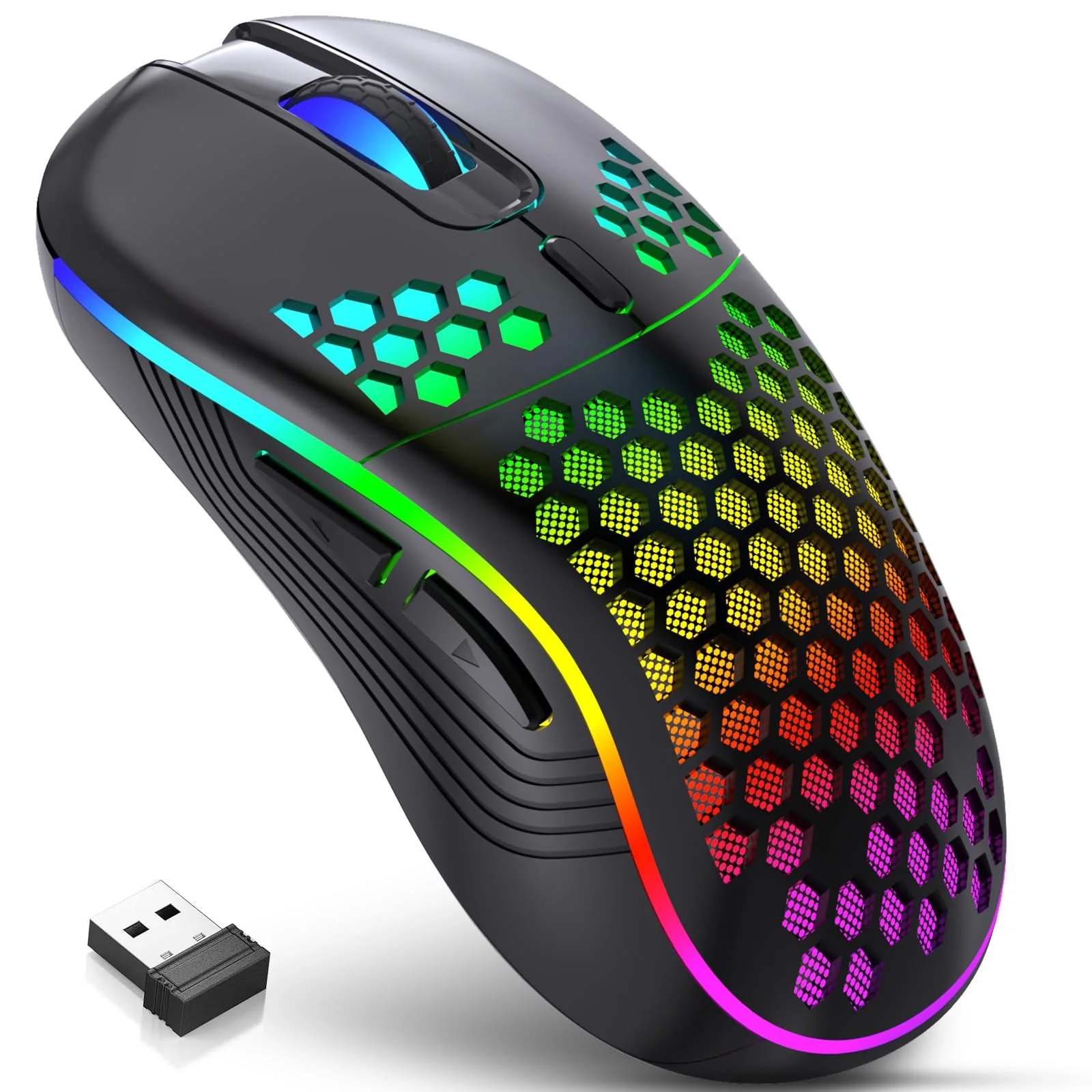 GEMBIRD USB gaming RGB backlighted mouse RAGNAR RX400 6 buttons 7200DPI