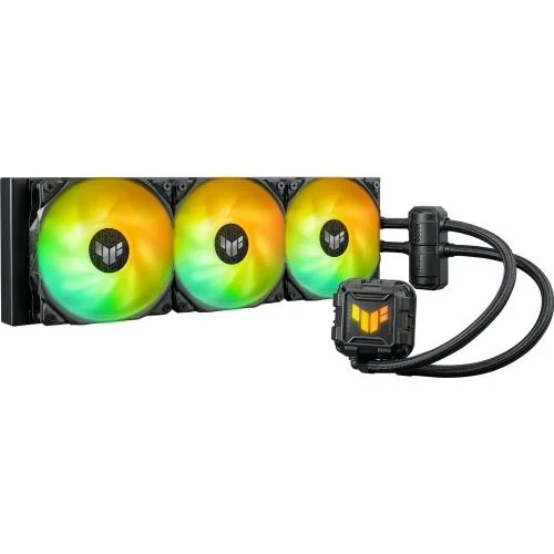 ASUS TUF GAMING LC II 360 ARGB all-in-one CPU cooler liquid color ARGB cooling fans