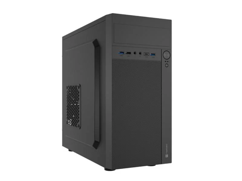 Pc Case Helix USB C mATX Mini Tower Black Natec