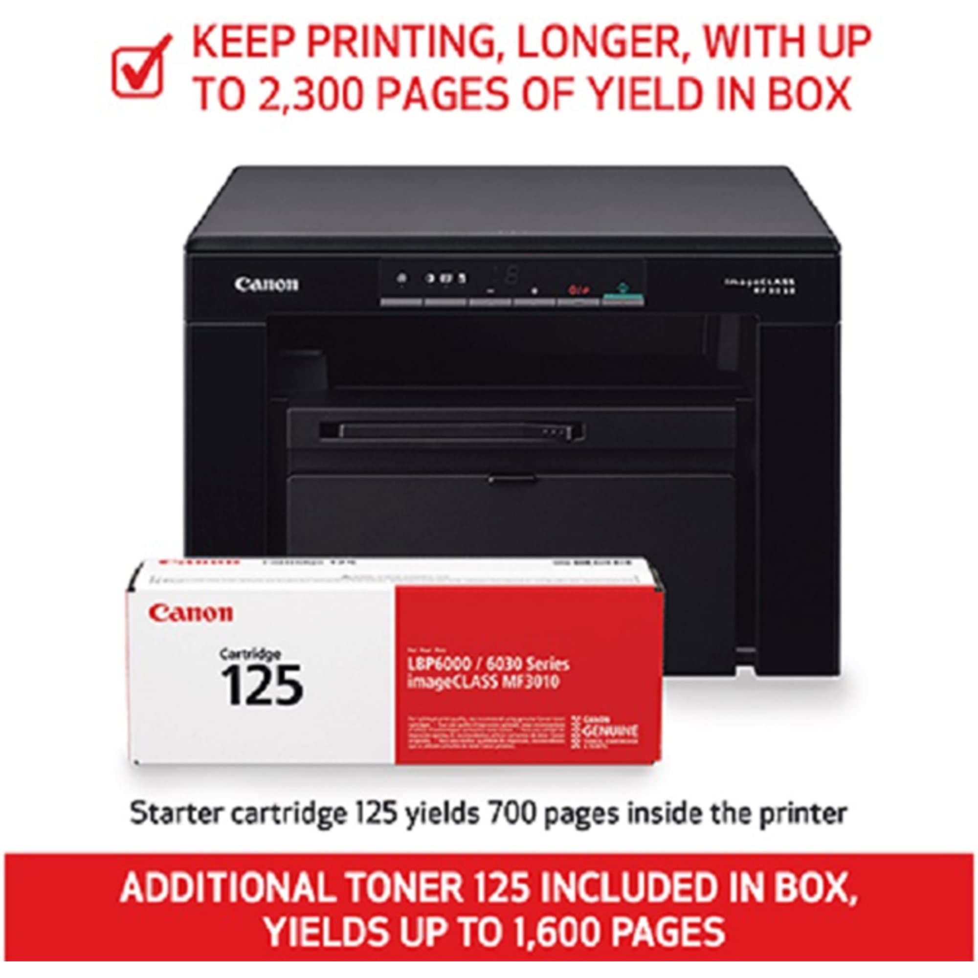 Multifunctional laser mono Canon MF3010 | Altamag.ro