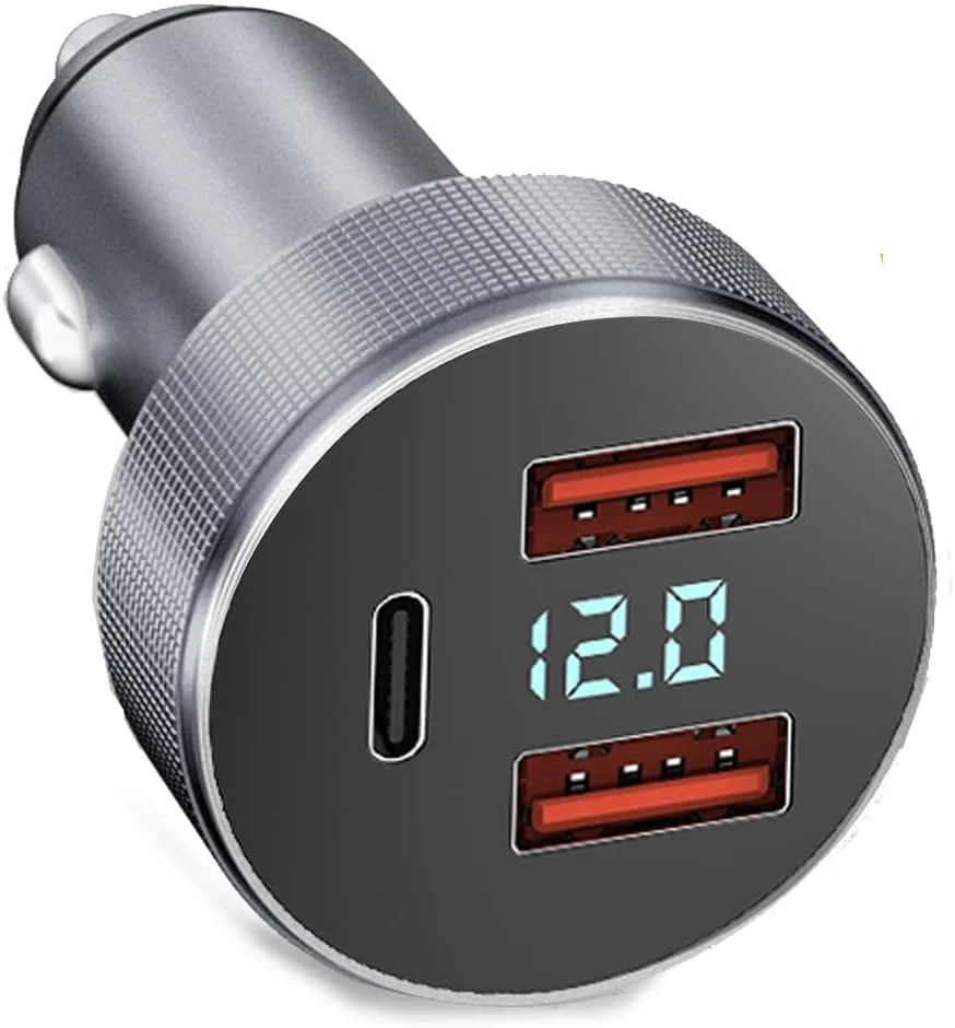 GEMBIRD 2-port USB car fast charger QC3.0 36W black