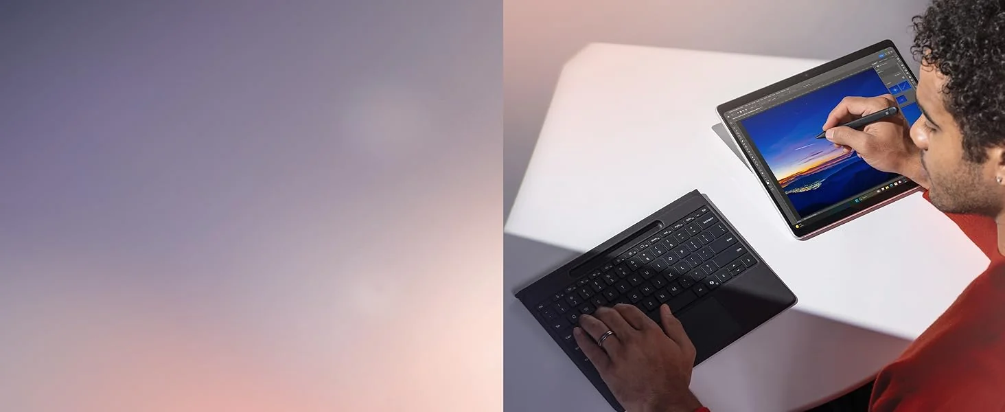 MS Surface Pro Flex Keyboard with Slim Pen CM SC Black Eng Int Copilot Key PRO 10/11