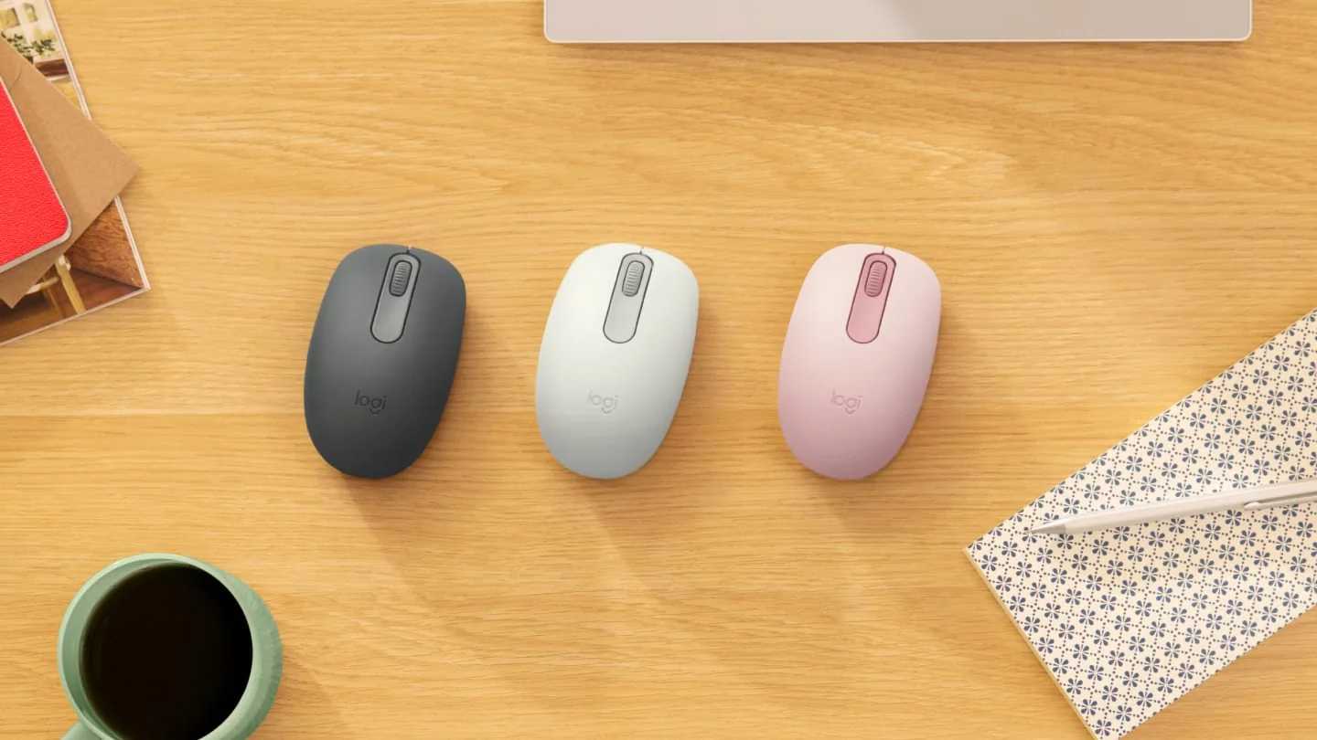 M196 Bluetooth Mouse - Rose Logitech