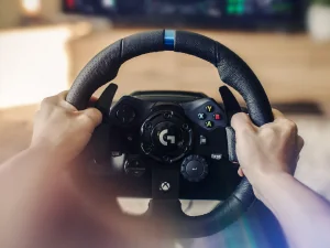LOGITECH G923 SE Racing Wheel and Shifter Combo for Xbox Series X S Xbox One and PC Black