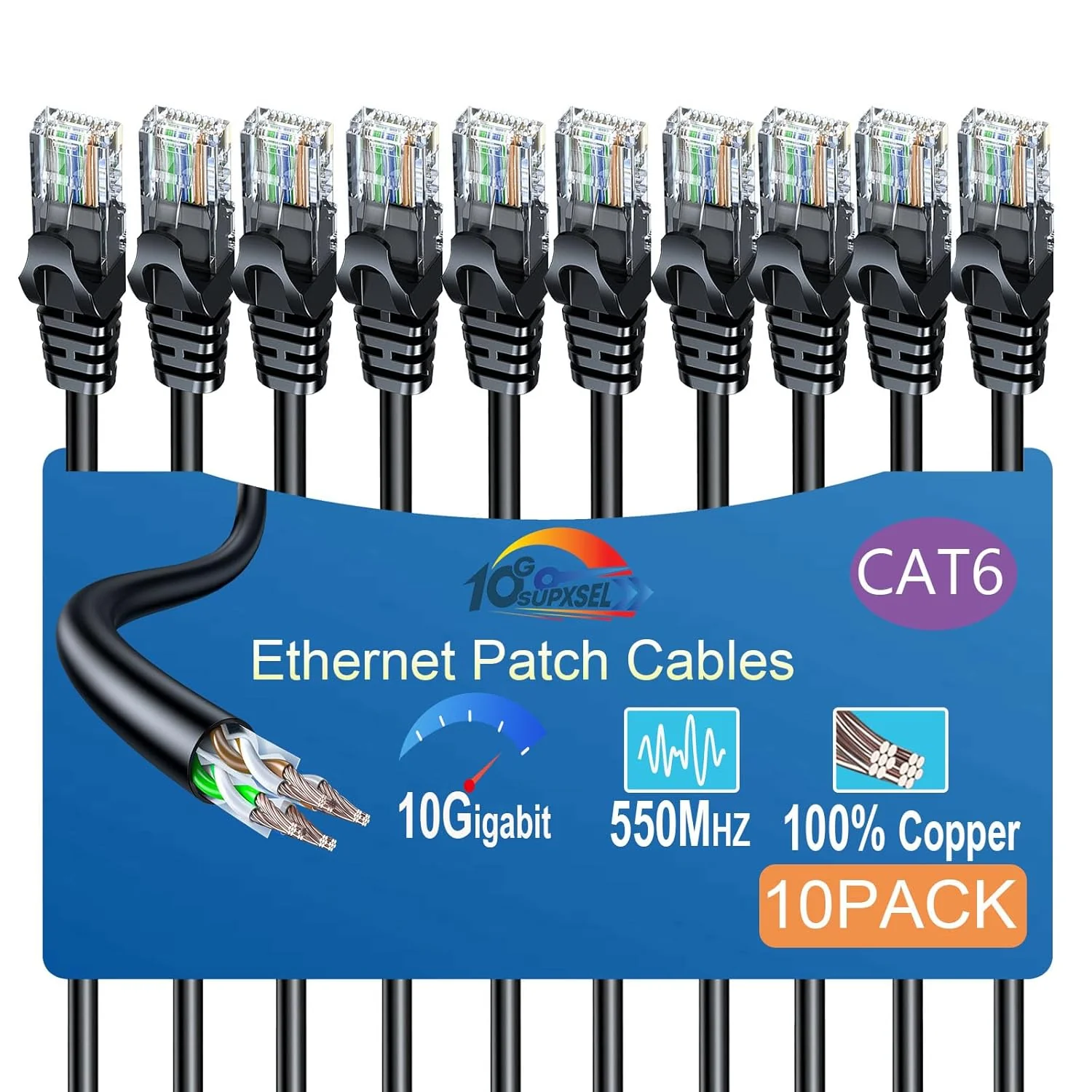 GEMBIRD UTP Cat6 Patch cord 1m pure copper grey