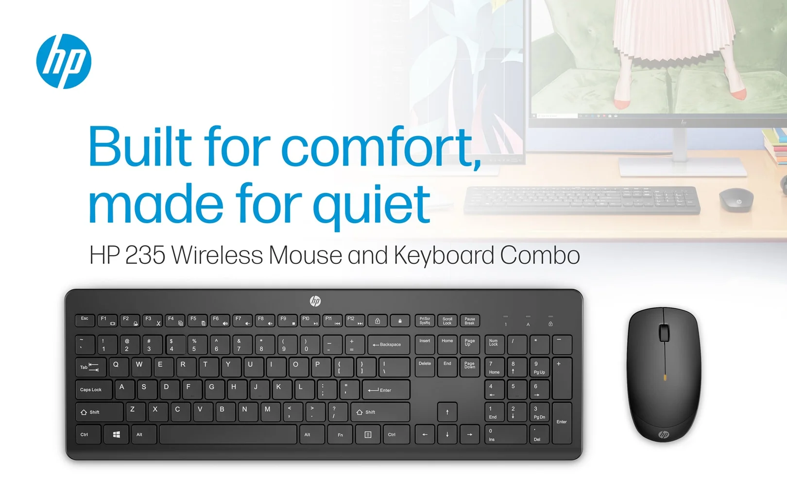 HP 235 Wireless Mouse and Keyboard Combo