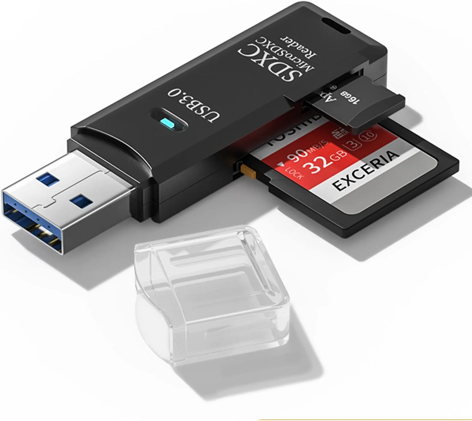 NATEC Card Reader Scarab 3 USB-A + USB-C SD/Micro SD USB 3.1 Gen 1