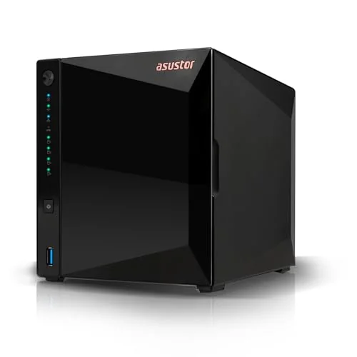 NAS 4-BAY DRIVERSTOR 4 PRO REALTEK RTD1619B 4C 1.7GHZ/2GB/2.5GBE/USB/TOWER 3Y WTY Asustor