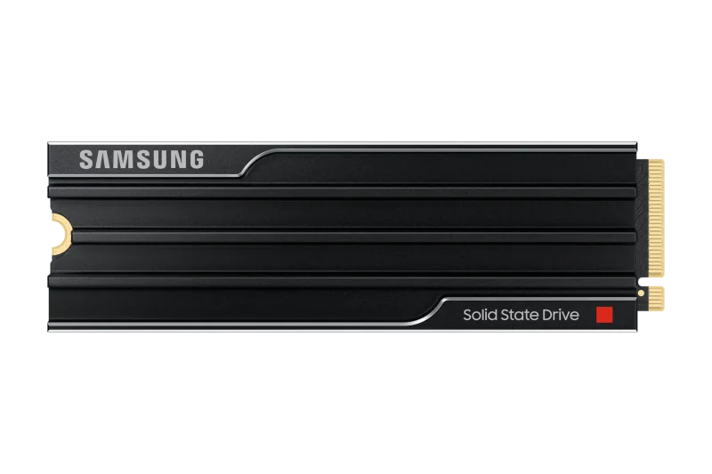 9100 PRO SSD Heatsink NVMe M.2 4TB PCIe 5.0 14.800 MB/s Read 13.400 MB/s Write Internal SSD for PC-Gaming and video editing Samsung