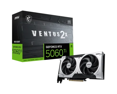 MSI GEFORCE RTX 5060 Ti 8G VENTUS 2X OC PLUS VGA