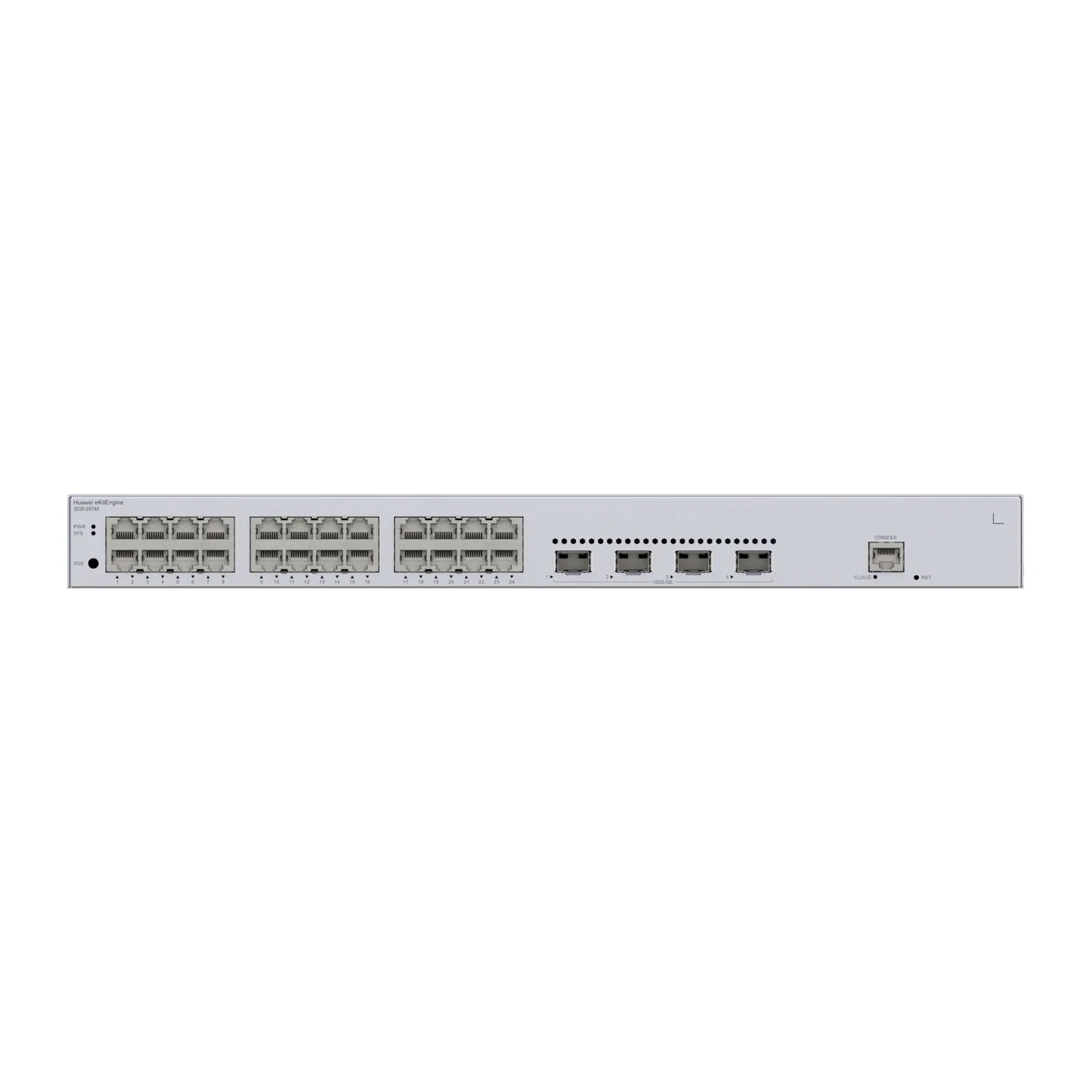 HUAWEI eKitEngine S220-48x10/100/1000BASE-T ports 4x10GE SFP+ ports built-in AC power Damaged Box (P)