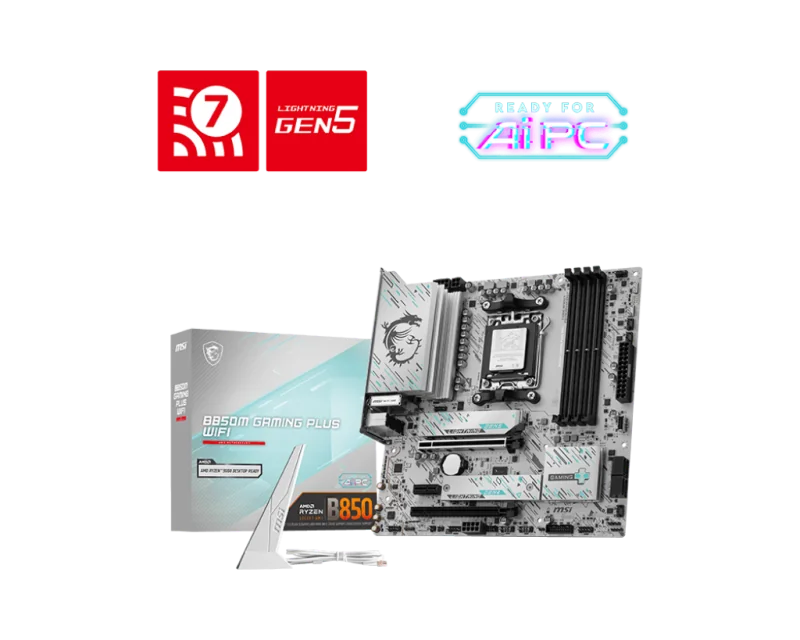 B850M GAMING PLUS WIFI AM5 mATX MB MSI