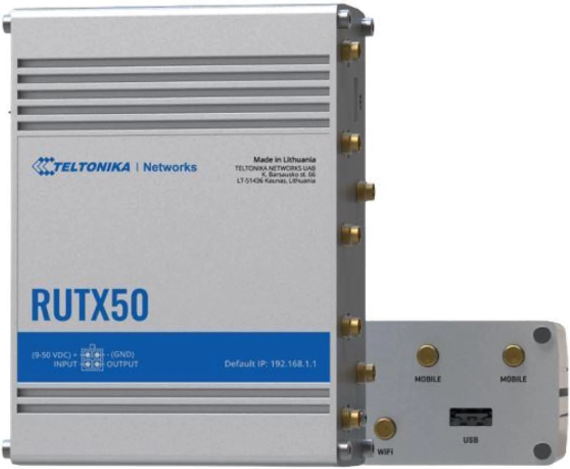TELTONIKA NETWORKS RUTM55 5G Industrial Router