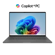 ASUS Zenbook A14 UX3407NA-QD099W Qualcomm Snapdragon X2 Elite 14inch WUXGA OLED 32GB LPDDR5X 1TB SSD W11H 3Y Iceland Gray