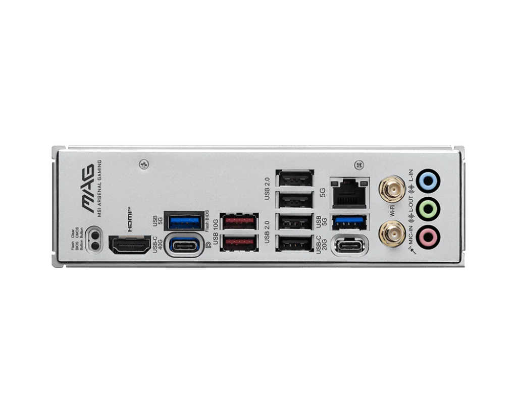 MSI MAG X870E GAMING MAX WIFI AM5 4xDDR5 ATX HDMI DP USB MB