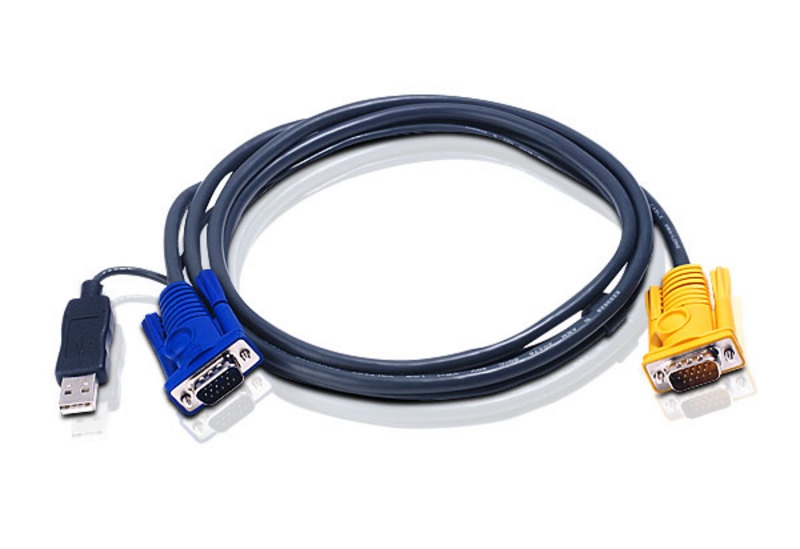 ATEN KVM CABLE 1.8M USB, 2L-5202UP | Altamag.ro
